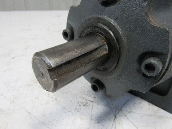 Boston Gear VR146 JV3 1:1 Ratio 1750RPM Input 25Hp Max Right Angle Gearbox