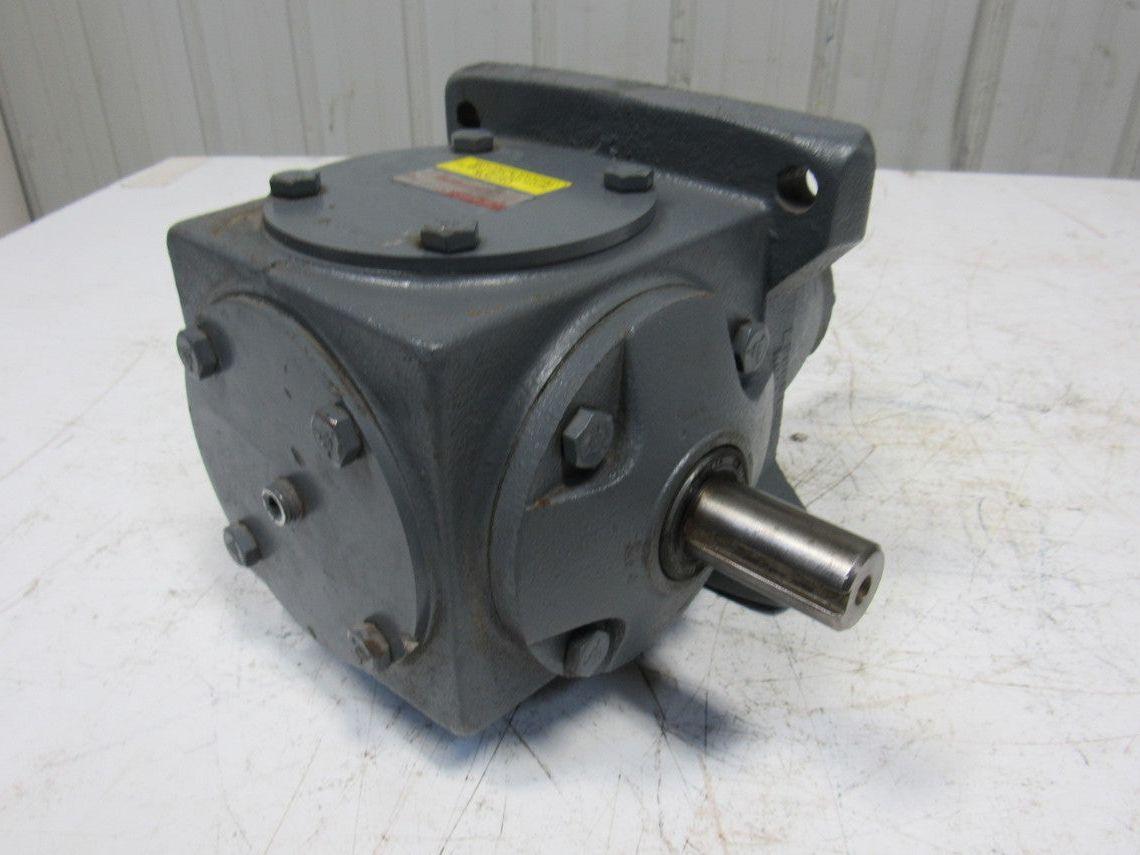 Boston Gear VR146 JV3 1:1 Ratio 1750RPM Input 25Hp Max Right Angle Gearbox