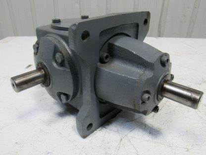 Boston Gear VR146 JV3 1:1 Ratio 1750RPM Input 25Hp Max Right Angle Gearbox