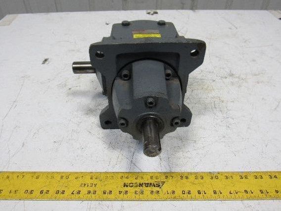 Boston Gear VR146 JV3 1:1 Ratio 1750RPM Input 25Hp Max Right Angle Gearbox