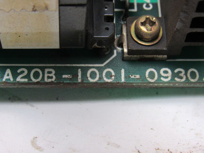 Fanuc A20B-1001-0930 Power Supply Unit Circuit Board CPU CRT CNC