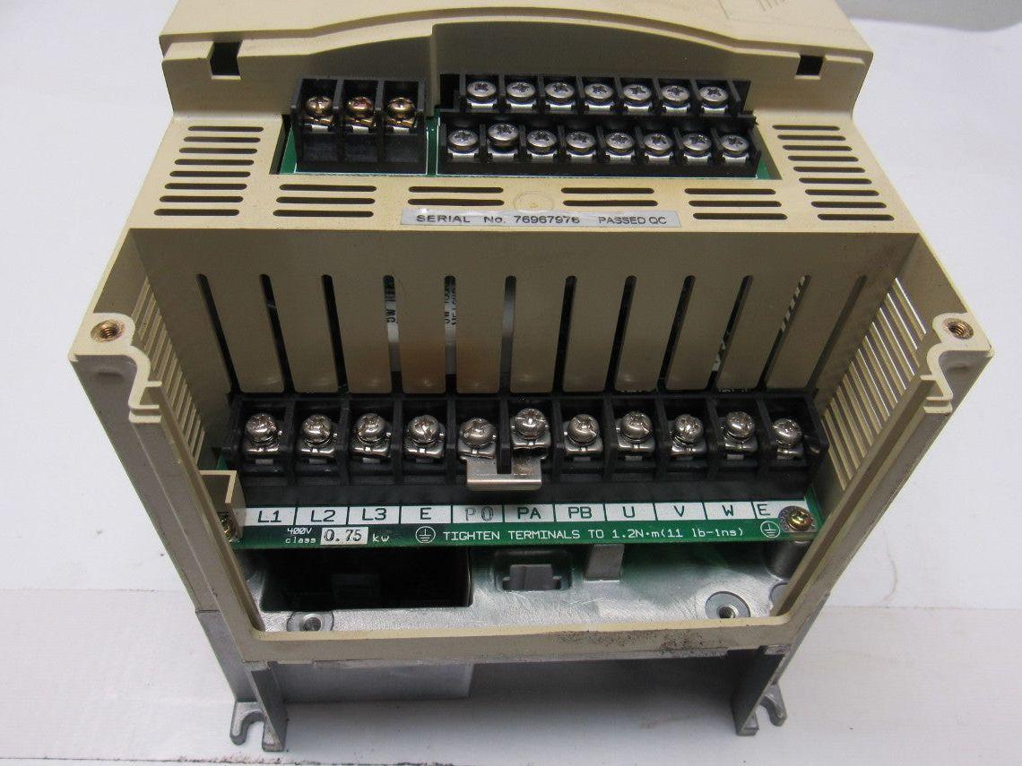 Toshiba VFS7-4007UPL 3Ph 380-460V Input 0.5-80Hz 320MAx Variable Frequency Drive