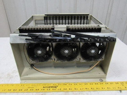Mitsubishi MELDAS-C4C UFO1C-2 Slot Rack Chassis With Cooling Fans
