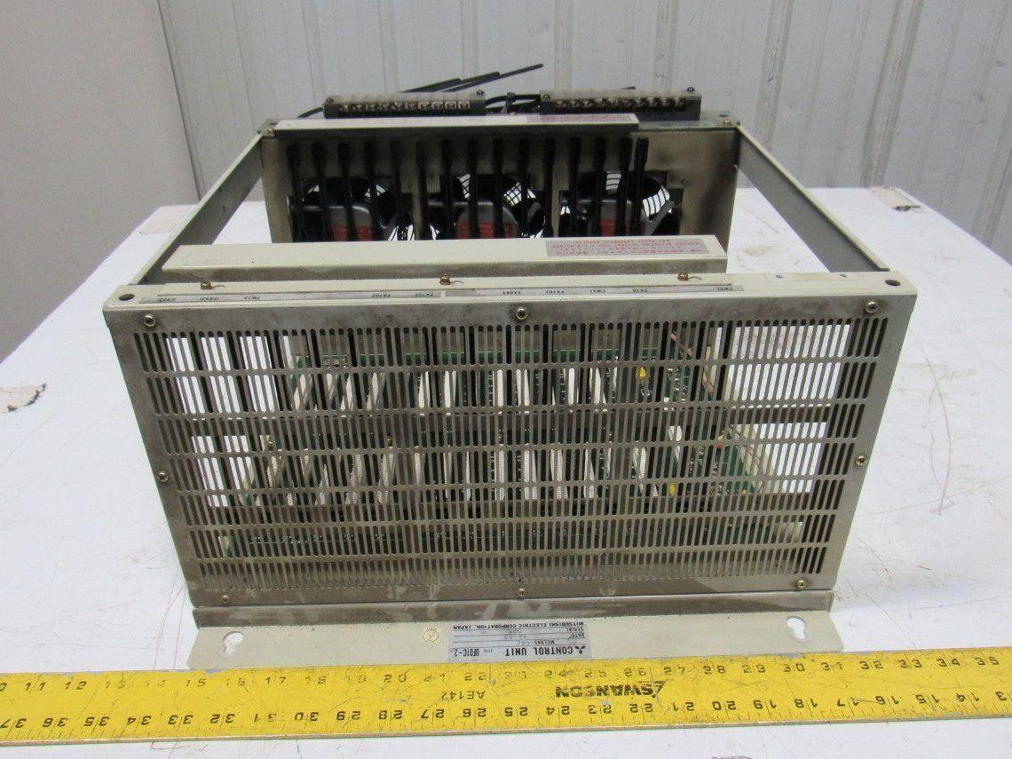 Mitsubishi MELDAS-C4C UFO1C-2 Slot Rack Chassis With Cooling Fans