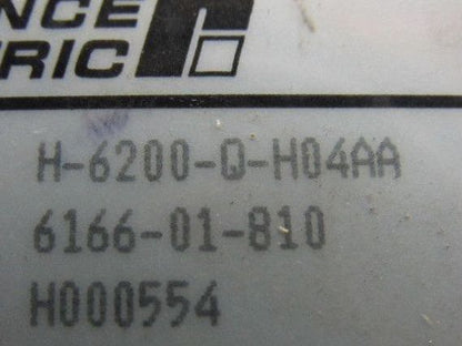 Reliance Electric H-6200-Q-H04AA 3.4kW 3000RPM Brushless Servo Motor 6166-01-810