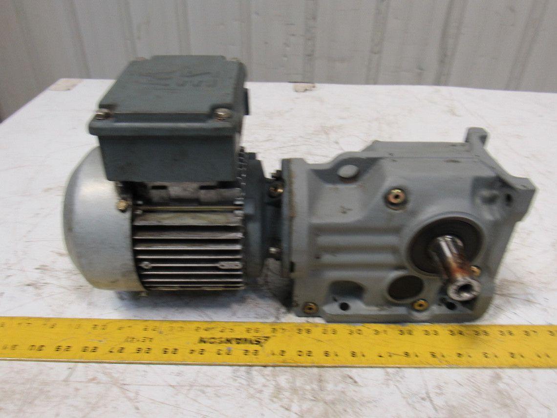 Sew Eurodrive DRS71S4/FG/TH 23:1 Ratio .50Hp 230/460V Dual Output Gear Motor