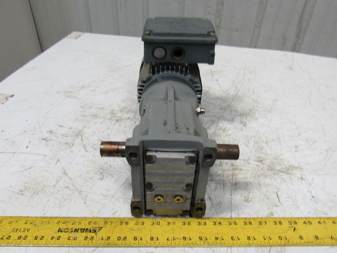 Sew Eurodrive DRS71S4/FG/TH 23:1 Ratio .50Hp 230/460V Dual Output Gear Motor