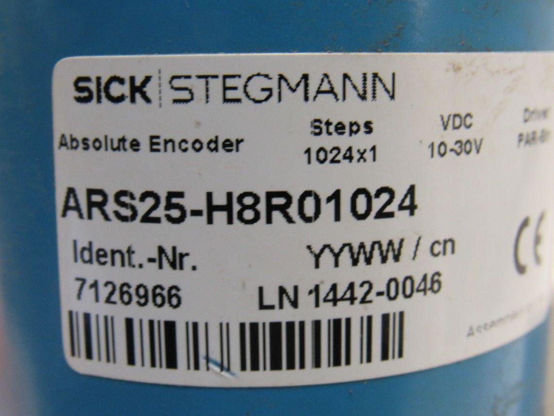 Sick ARS25-H8R01024 Absolute Optical Encoder 10-30VDC