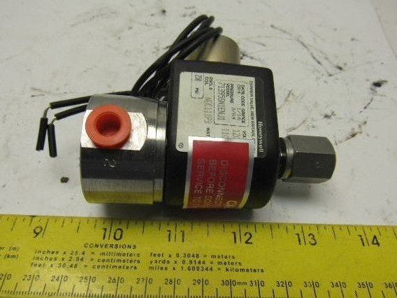 Honeywell 71395SN1ENJ1 250 PSI 120V Solenoid Valve