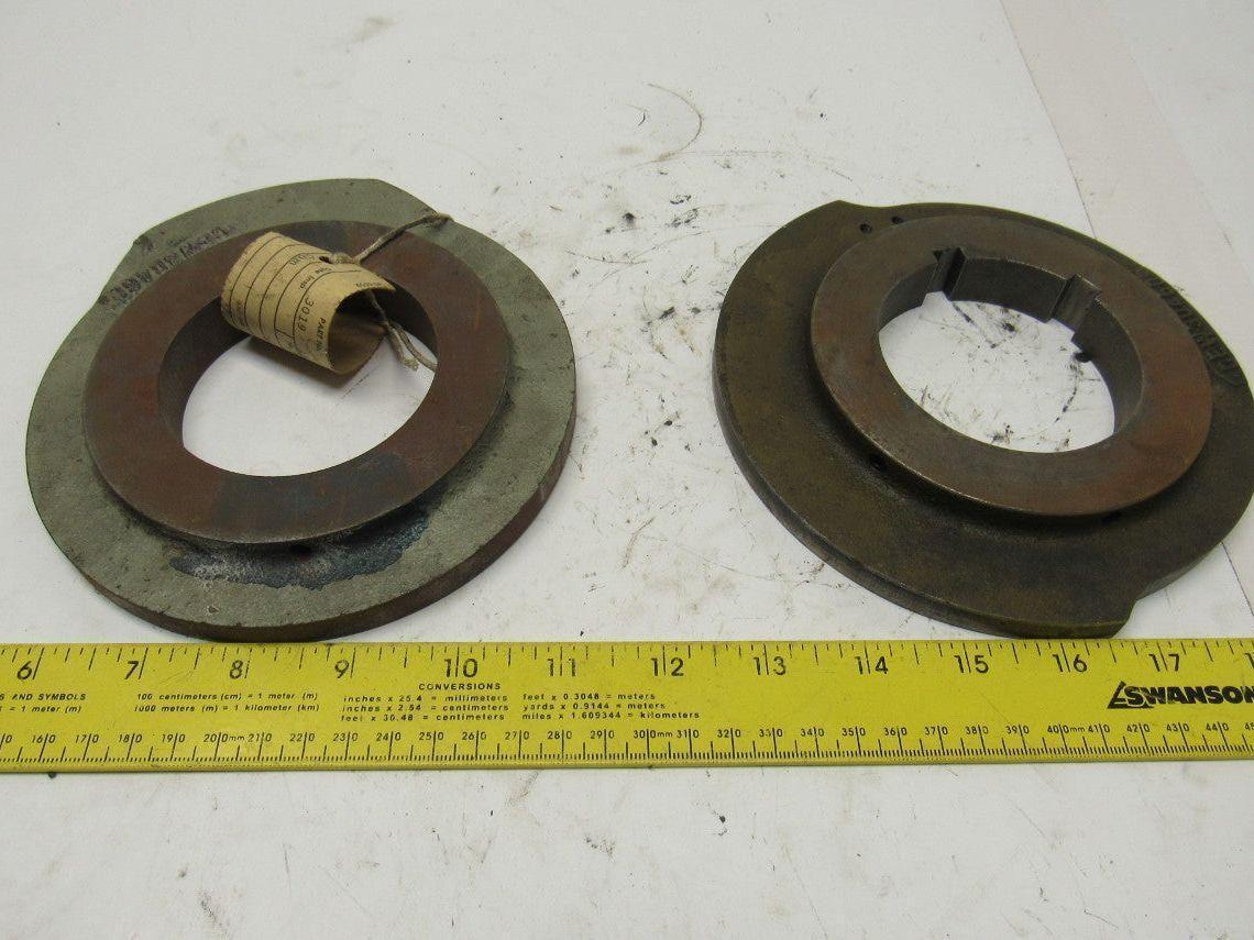 CEW30460 332 3019 A302 Cast Iron Cam Set Machined Bore 3" Lot Of 2