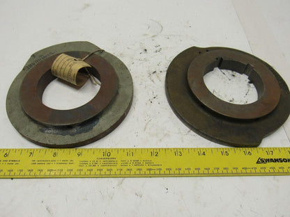 CEW30460 332 3019 A302 Cast Iron Cam Set Machined Bore 3" Lot Of 2