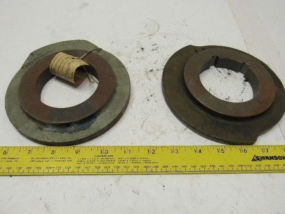 CEW30460 332 3019 A302 Cast Iron Cam Set Machined Bore 3" Lot Of 2