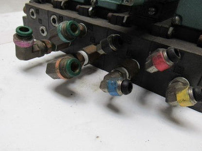 Numatics 082SA415M015S 4/2 Position 4 Valve Manifold Bank 24 VDC Assembly