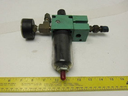 Numatics VK21-02 P21B-02C Airline Filter Regulator With Shut Off