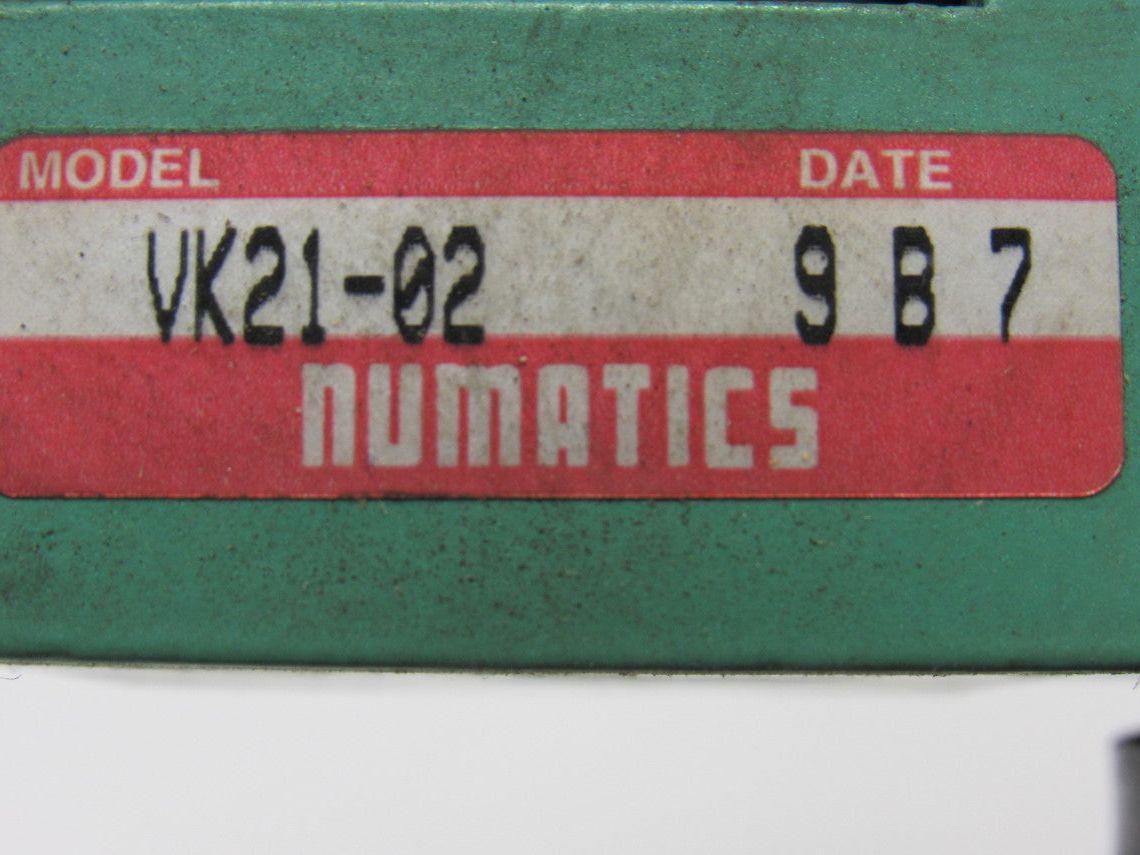 Numatics VK21-02 P21B-02C Airline Filter Regulator With Shut Off