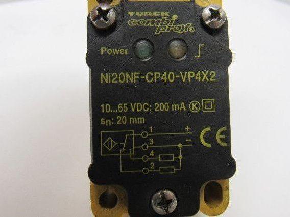 Turck Ni20NF-CP40-VP4X2 Combiprox 10...65VDC Proximity Sensor