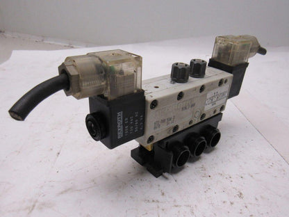 Rexroth R432016670 5/3 Position Closed Center Solenoid Control Valve 120V Coil