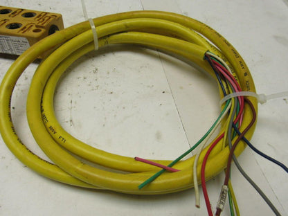 Turck VB 60-5 6 Port Junction Box M12 Eurofast I/O Ports
