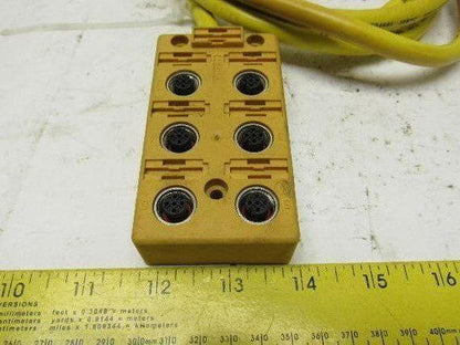 Turck VB 60-5 6 Port Junction Box M12 Eurofast I/O Ports