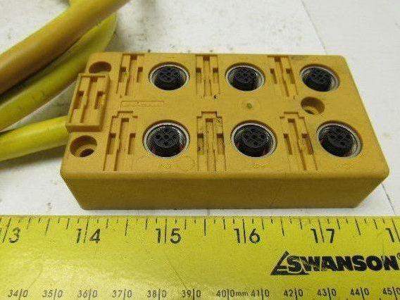 Turck VB 60-5 6 Port Junction Box M12 Eurofast I/O Ports