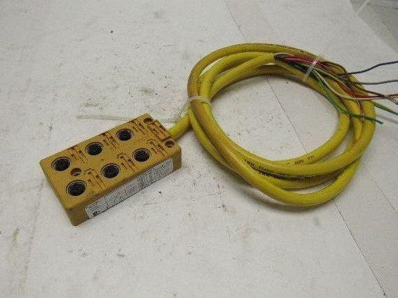 Turck VB 60-5 6 Port Junction Box M12 Eurofast I/O Ports