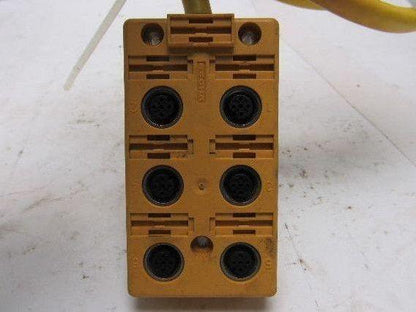 Turck VB 60-5 6 Port Junction Box M12 Eurofast I/O Ports