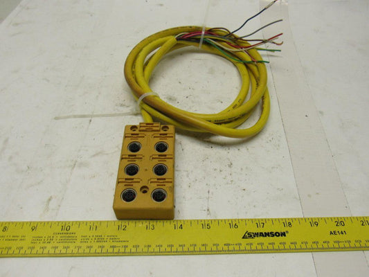 Turck VB 60-5 6 Port Junction Box M12 Eurofast I/O Ports