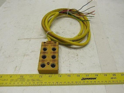 Turck VB 60-5 6 Port Junction Box M12 Eurofast I/O Ports