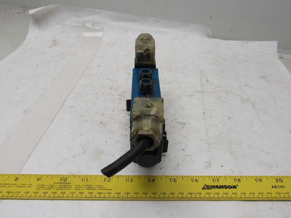 Rexroth PW-067717-00001 4/3 Position Solenoid Operated Poppet Valve 110V Coil