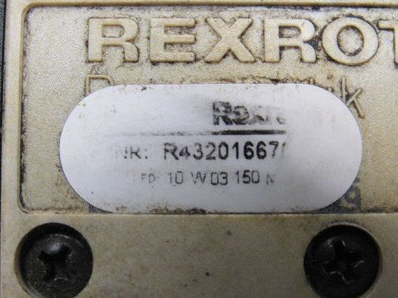 Rexroth R432016670 5/3 Way Closed Center Double Solenoid Air Valve 120V Coil
