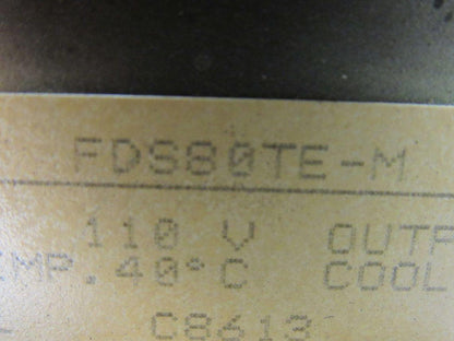 Mitsubishi FDS80TE-M 110V Input 215A Output Diode Assembly