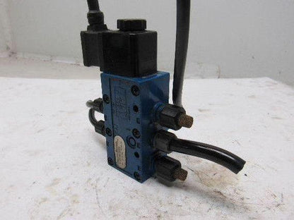 Rexroth P-031163-00005 5/2 Position Solenoid Control Valve 24V Coil
