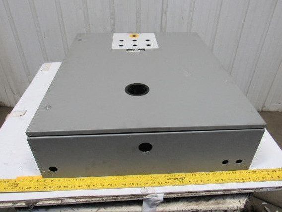 Hoffman C-SD36308 Steel Hinged Door Electrical Enclosure 36"x30"x8" W/Back Plate