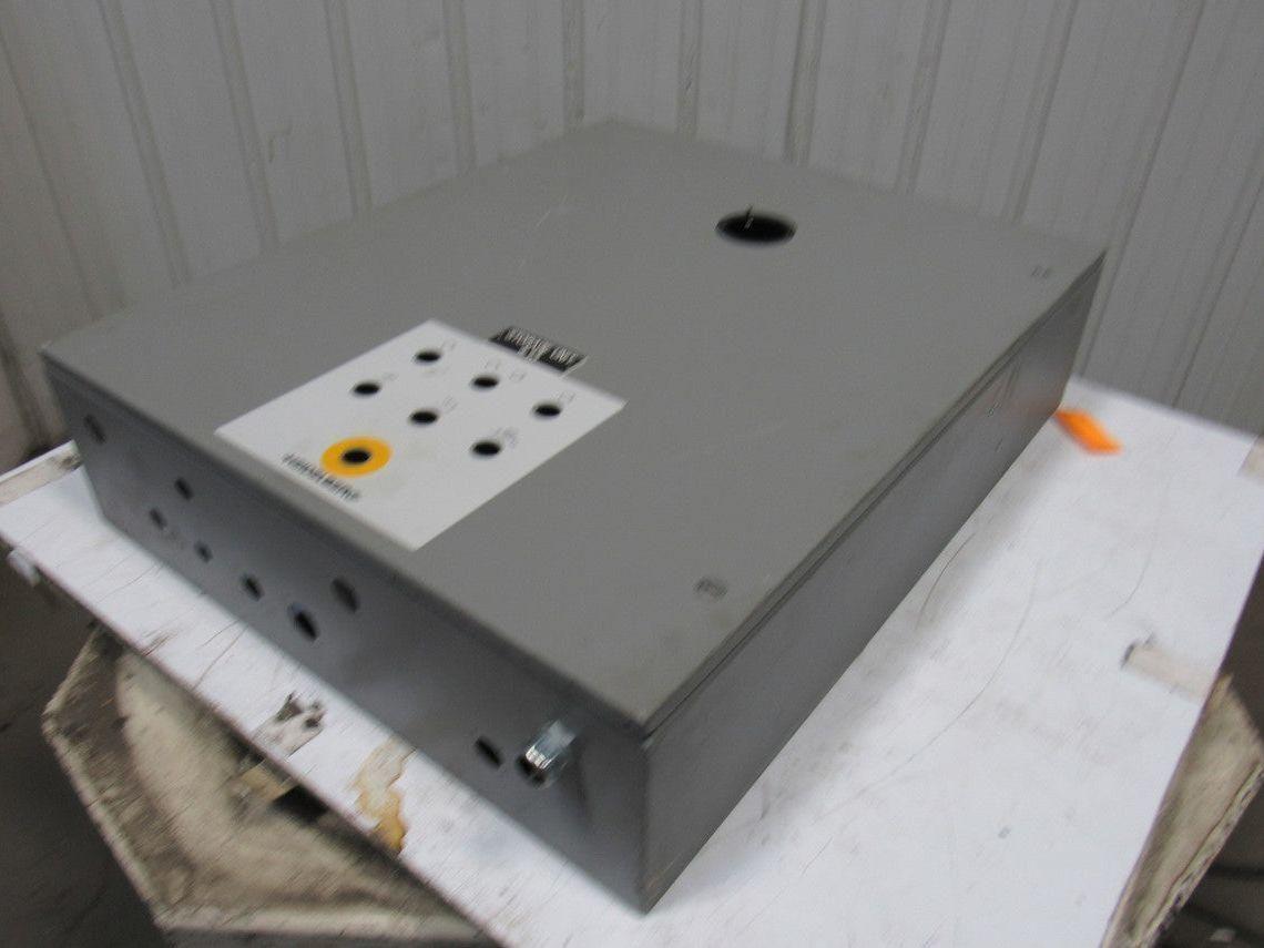 Hoffman C-SD36308 Steel Hinged Door Electrical Enclosure 36"x30"x8" W/Back Plate