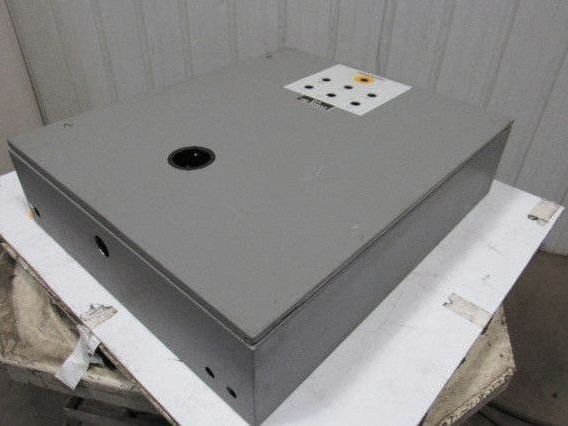 Hoffman C-SD36308 Steel Hinged Door Electrical Enclosure 36"x30"x8" W/Back Plate