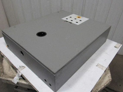 Hoffman C-SD36308 Steel Hinged Door Electrical Enclosure 36"x30"x8" W/Back Plate
