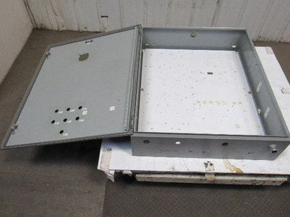 Hoffman C-SD36308 Steel Hinged Door Electrical Enclosure 36"x30"x8" W/Back Plate