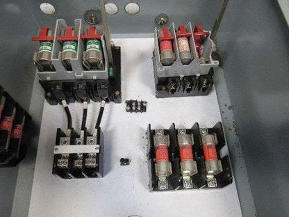 Hoffman A-20C16BLP Electrical Enclosure 20x16x8" Fusible Disconnect Control Box