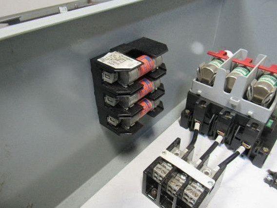 Hoffman A-20C16BLP Electrical Enclosure 20x16x8" Fusible Disconnect Control Box