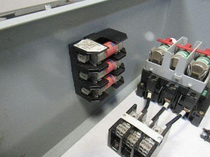 Hoffman A-20C16BLP Electrical Enclosure 20x16x8" Fusible Disconnect Control Box