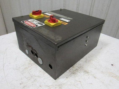 Hoffman A-20C16BLP Electrical Enclosure 20x16x8" Fusible Disconnect Control Box