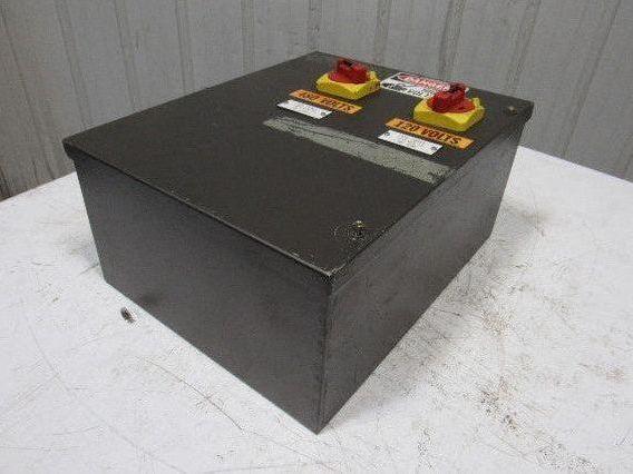 Hoffman A-20C16BLP Electrical Enclosure 20x16x8" Fusible Disconnect Control Box