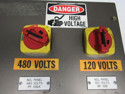 Hoffman A-20C16BLP Electrical Enclosure 20x16x8" Fusible Disconnect Control Box