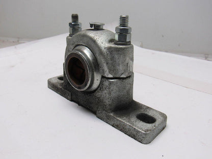 1-1/4" ID Self Aligning Spherical Bronze Sleeve 2 Bolt Bearing Block