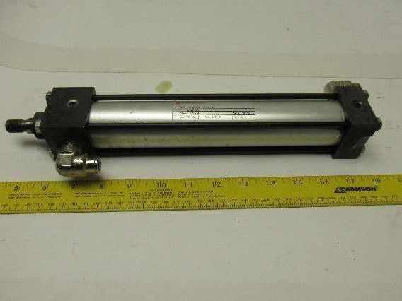 Norgren J0177A2 Rev #3 Pneumatic Tie Rod Cylinder 1-1/2" Bore 7-5/8" Stroke