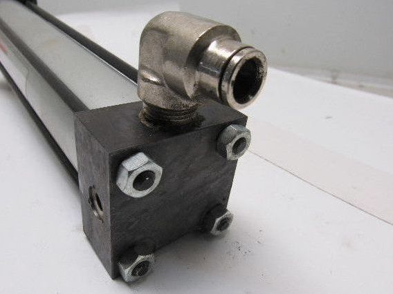 Norgren J0177A2 Rev #3 Pneumatic Tie Rod Cylinder 1-1/2" Bore 7-5/8" Stroke
