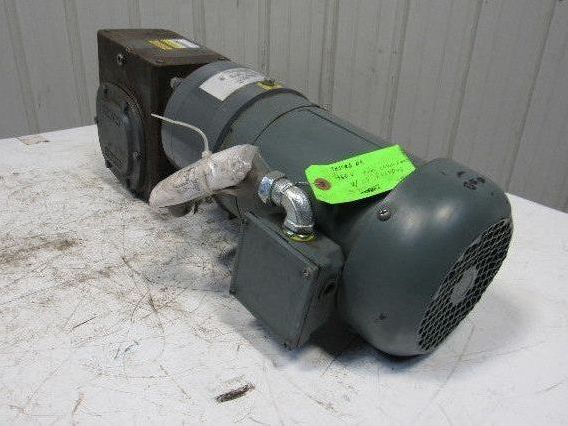 Boston Gear 700 Series 25:1 Ratio 208-230/460V 70RPM RH Output Gearmotor Brake