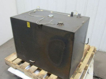 Trumpf 90 Gallon 26x22x35" Stainless Steel Reclaiming Mixing Liquid Holding Tank