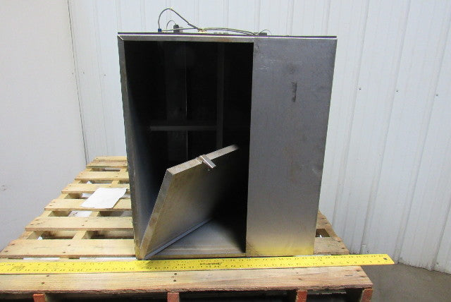 Trumpf 90 Gallon 26x22x35" Stainless Steel Reclaiming Mixing Liquid Holding Tank