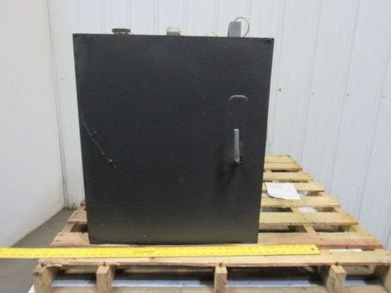 Trumpf 90 Gallon 26x22x35" Stainless Steel Reclaiming Mixing Liquid Holding Tank